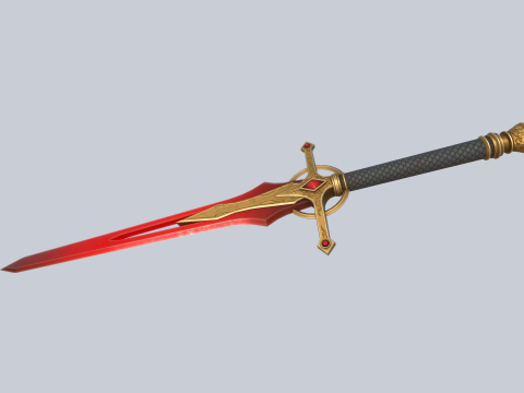 Fire blade 3D Model