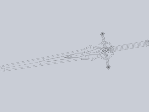 Fire blade 3D Model