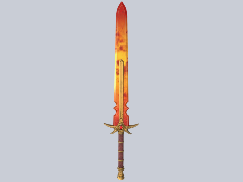 Fire blade 3D Model