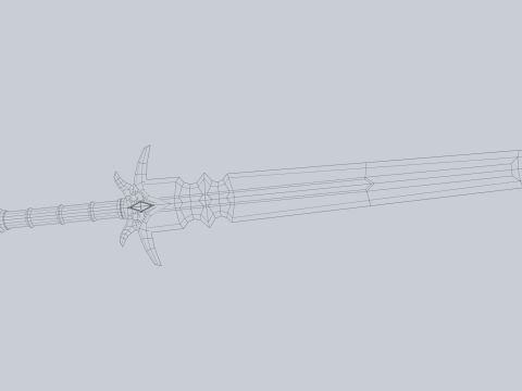 Fire blade 3D Model