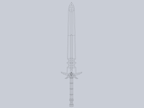 Fire blade 3D Model
