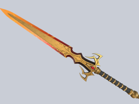 Fire blade 3D Model