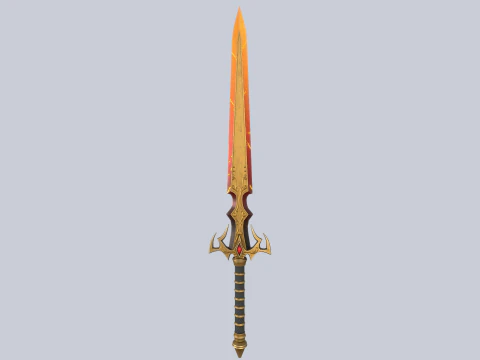 Fire blade 3D Model
