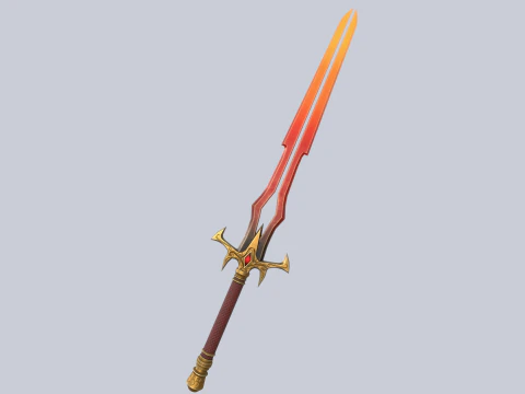 Fire blade 3D Model