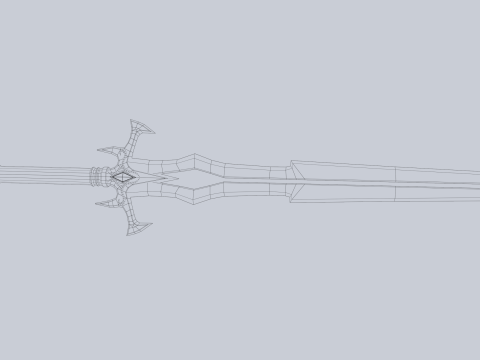 Fire blade Modelo 3D