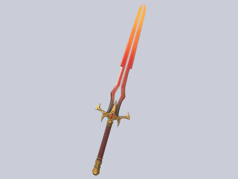 Fire blade 3D Model