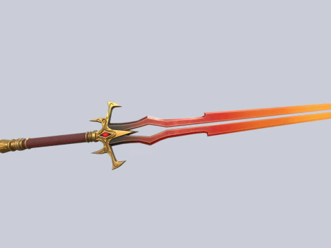 Fire blade 3D Model