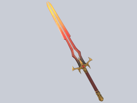 Fire blade Modelo 3D