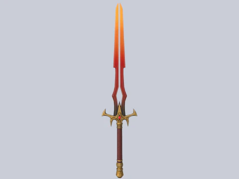 Fire blade 3D Model