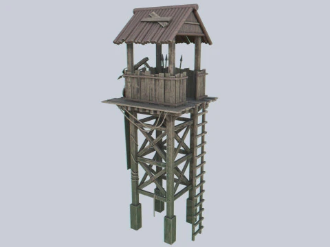 Watchtower 3D Model