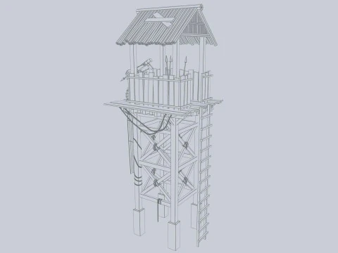 Watchtower 3D Model