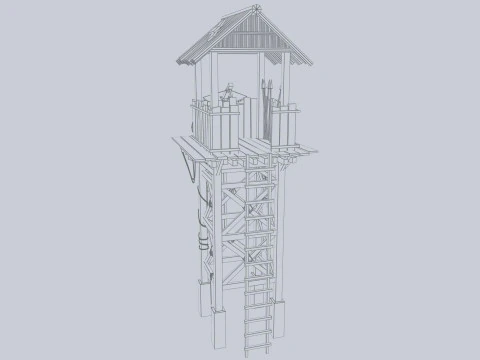 Watchtower 3D Model