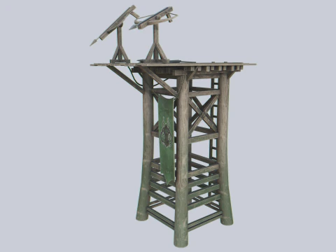Tour de guet Modèle 3D