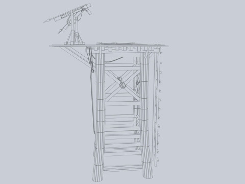 Watchtower 3D Model