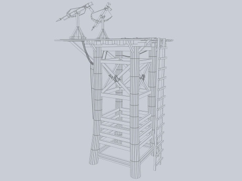 Watchtower 3D Model