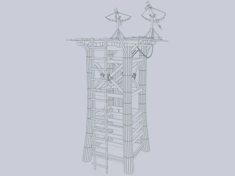 Tour de guet Modèle 3D