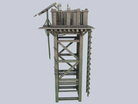 Torre de vigia Modelo 3D
