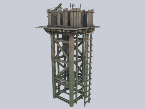 Torre de vigia Modelo 3D