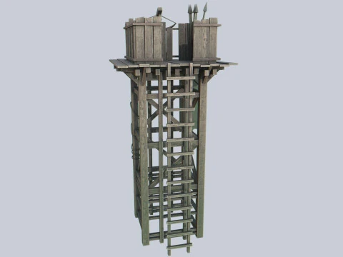 Torre de vigia Modelo 3D