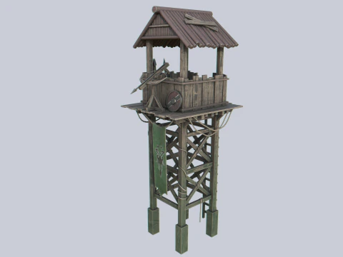 Watchtower collection 3D Model