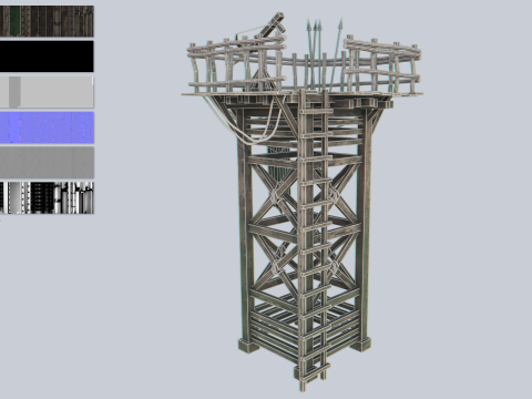 Watchtower collection 3D Модель