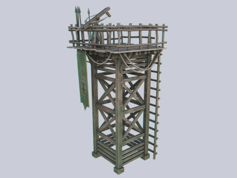 Watchtower collection 3D Model