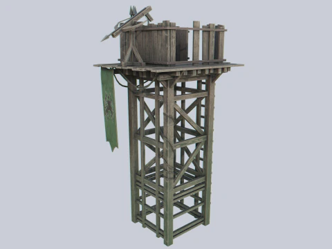 Watchtower collection 3D Model
