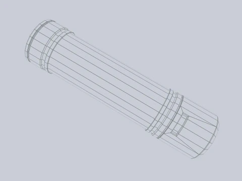 Scifi vial 3D Model