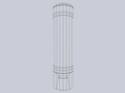 Scifi vial 3D Model