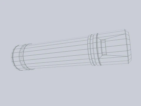 Scifi vial 3D Model