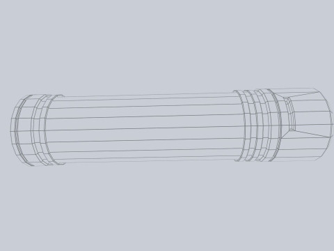 Scifi vial 3D Model