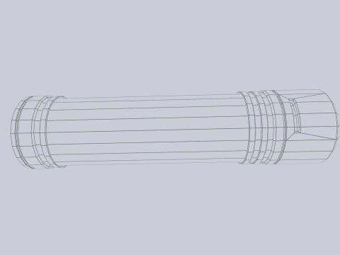 Scifi vial 3D Model