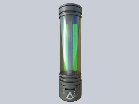 Scifi vial 3D Model