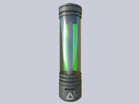 Scifi vial 3D Model