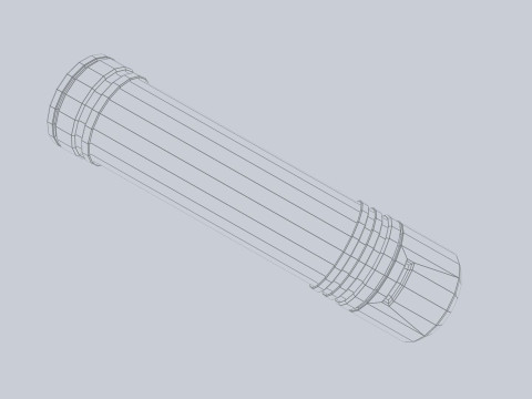 Scifi vial 3D Model