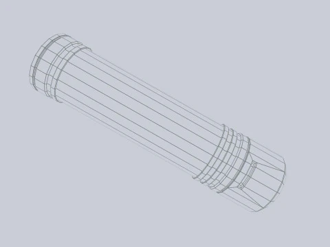 Scifi vial 3D Model