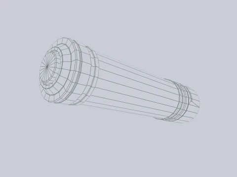 Scifi vial 3D Model