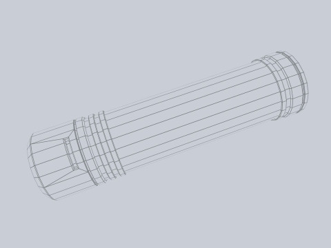Scifi vial 3D Model