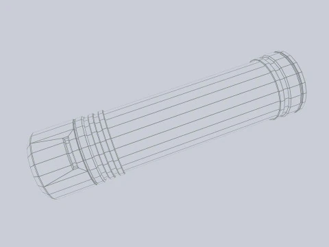Scifi vial 3D Model