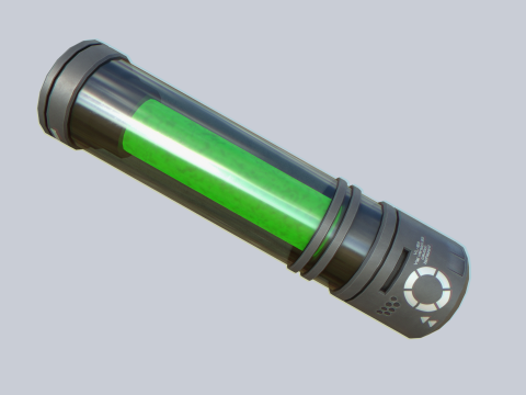 Scifi vial 3D 模型