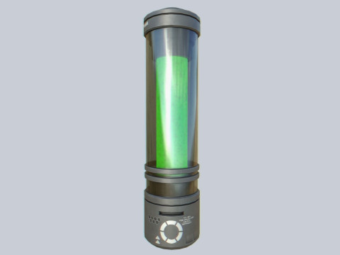 Scifi vial Modèle 3D