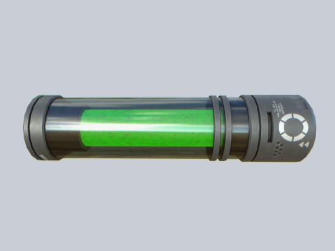 Scifi vial Modèle 3D