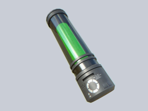 Scifi vial Modèle 3D