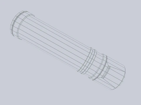 Scifi vial 3D Model