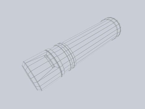 Scifi vial Modèle 3D