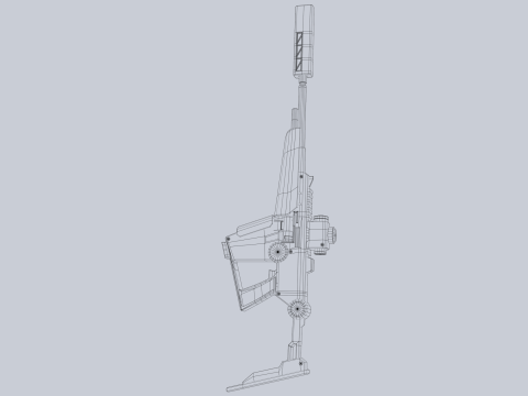 Sci fi elite rifle 3Dモデル