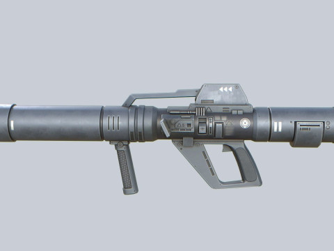 Scifi bazooka 3D-Modell
