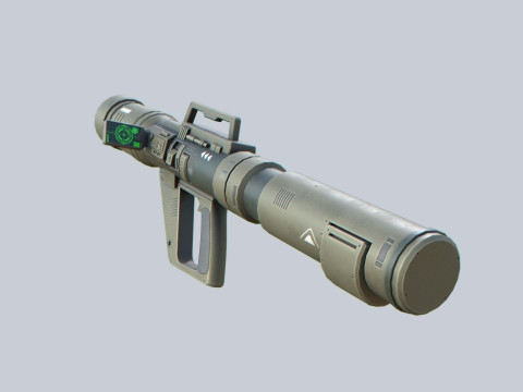Scifi bazooka 3Dモデル