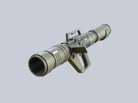 Scifi bazooka 3Dモデル