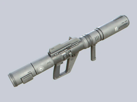 Scifi bazooka 3D Model